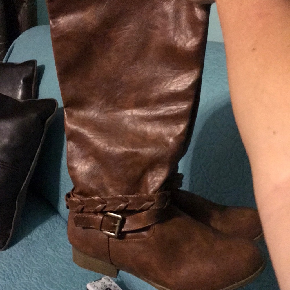 Brand new Braun boots.